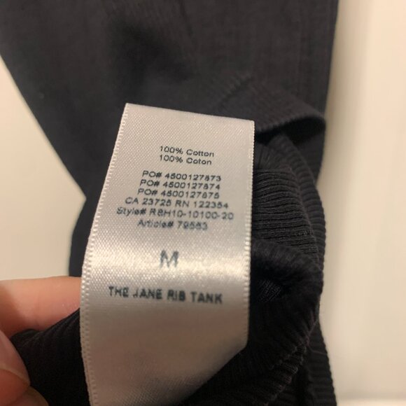 Aritzia Denim Forum The Jane Rib Tank - Picture 8 of 12